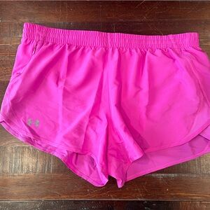 Under Armour Pink Athletic Shorts